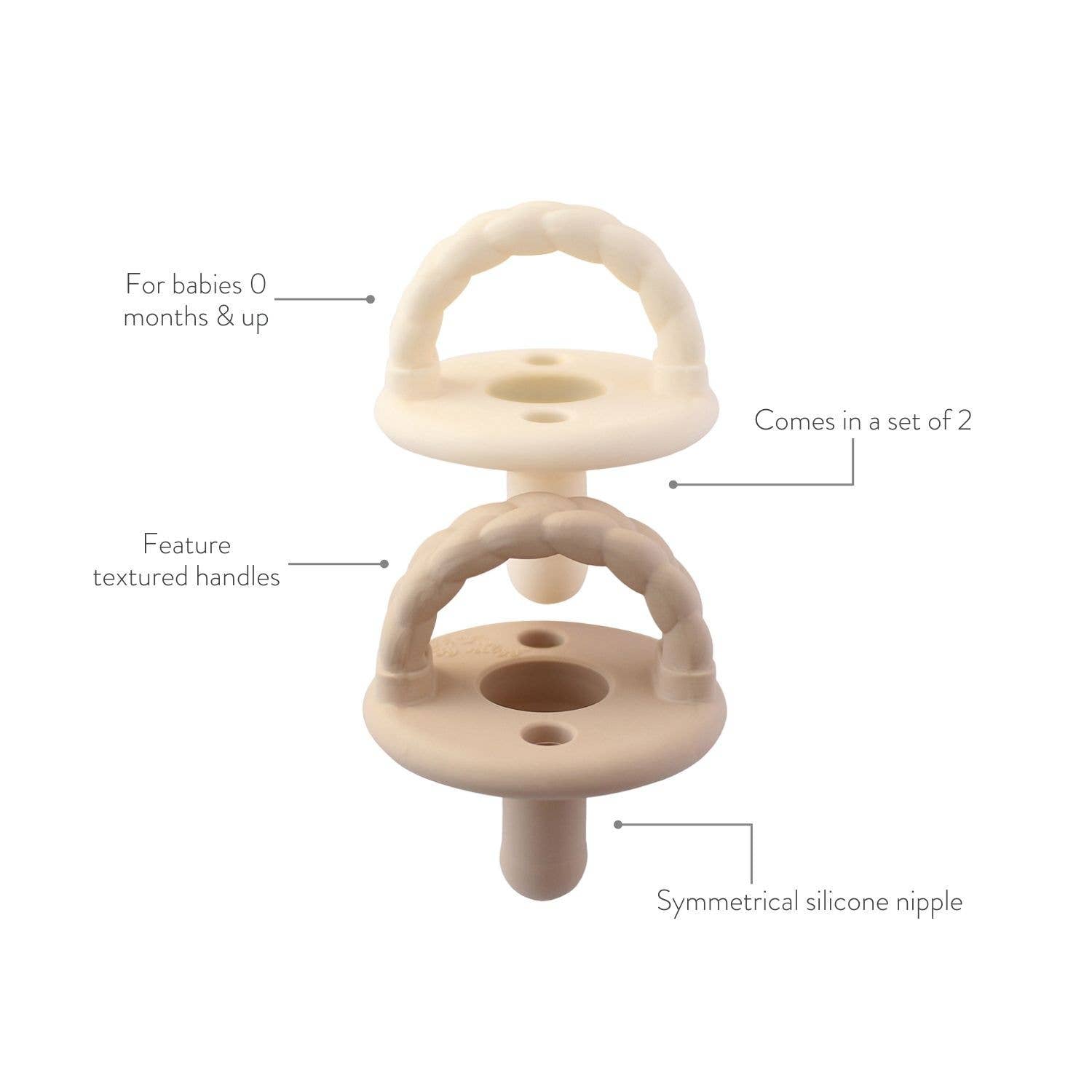 *NEW SIZE* Sweetie Soother™ Pacifier Sets (2-pack)