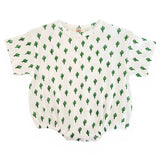 Cactus / Organic Pointelle T-Shirt Bubble
