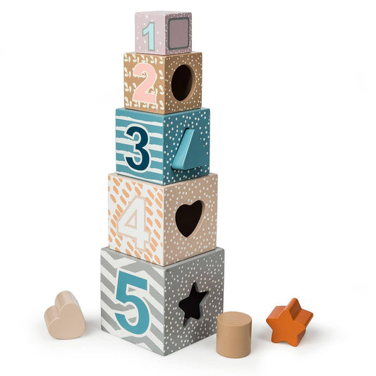Leika Nesting & Stacking Wood Blocks