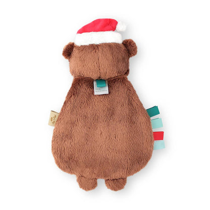 Holiday Itzy Lovey™ Plush + Teether Toy: Bear - Evvie Bean's Baby Boutique