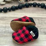 Red Buffalo with Black Heel