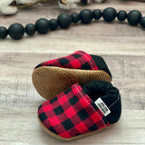 Red Buffalo with Black Heel
