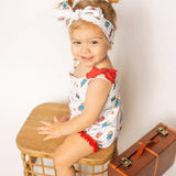 London Paddington™ | Organic Bowtie Shoulder Bodysuit