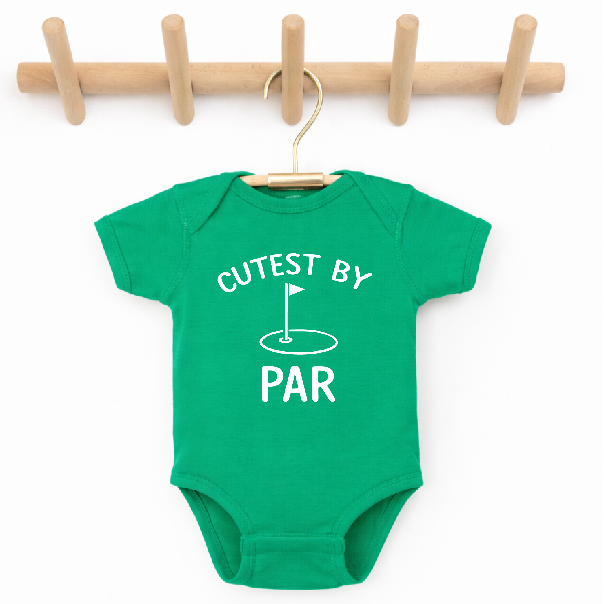 Cutest by Par, Golf Onesie for Baby