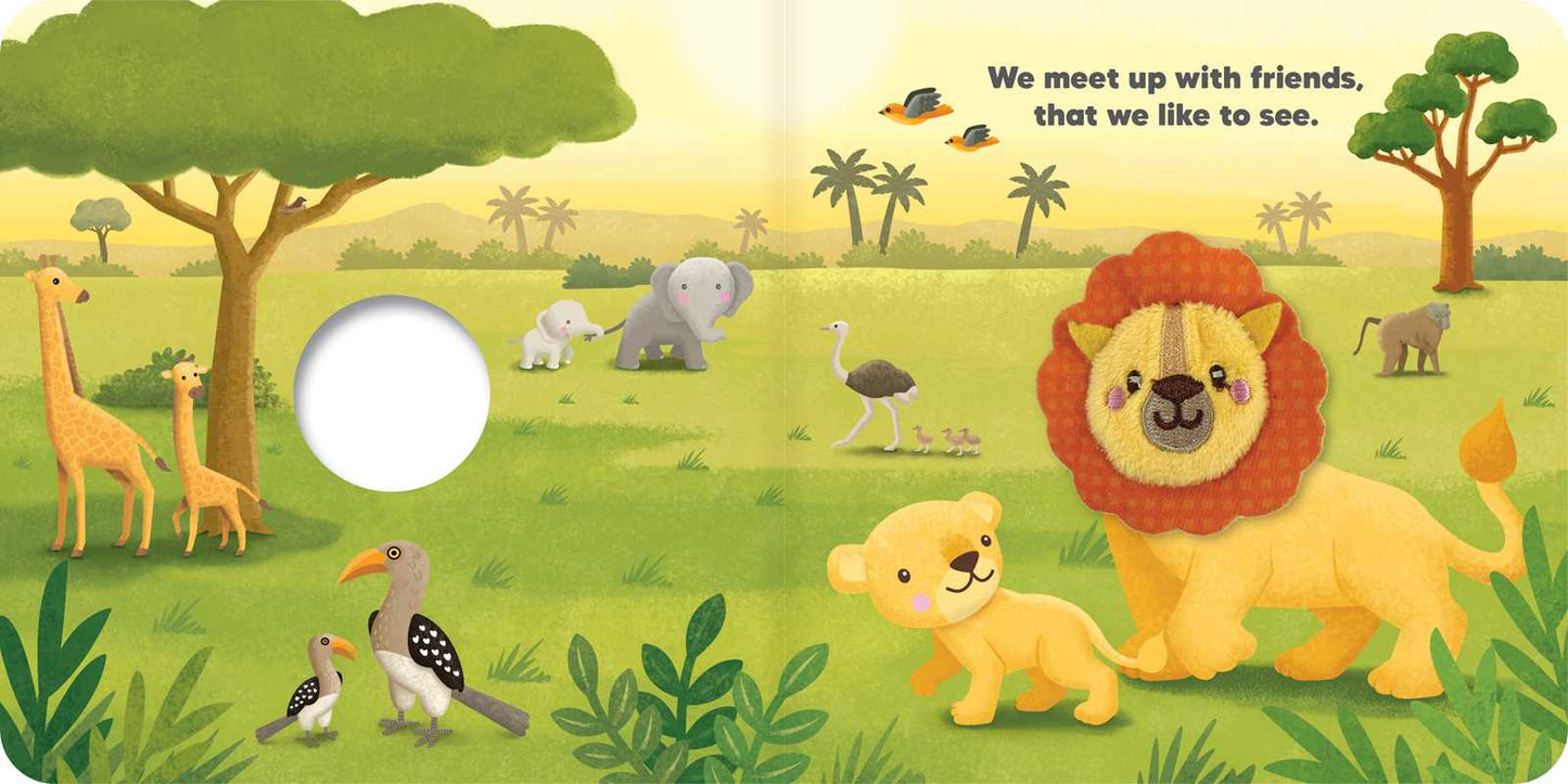 Daddy & Me: Finger Puppet Board Book by