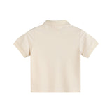 Light Brown Football Pocket Polo Golf Shirt