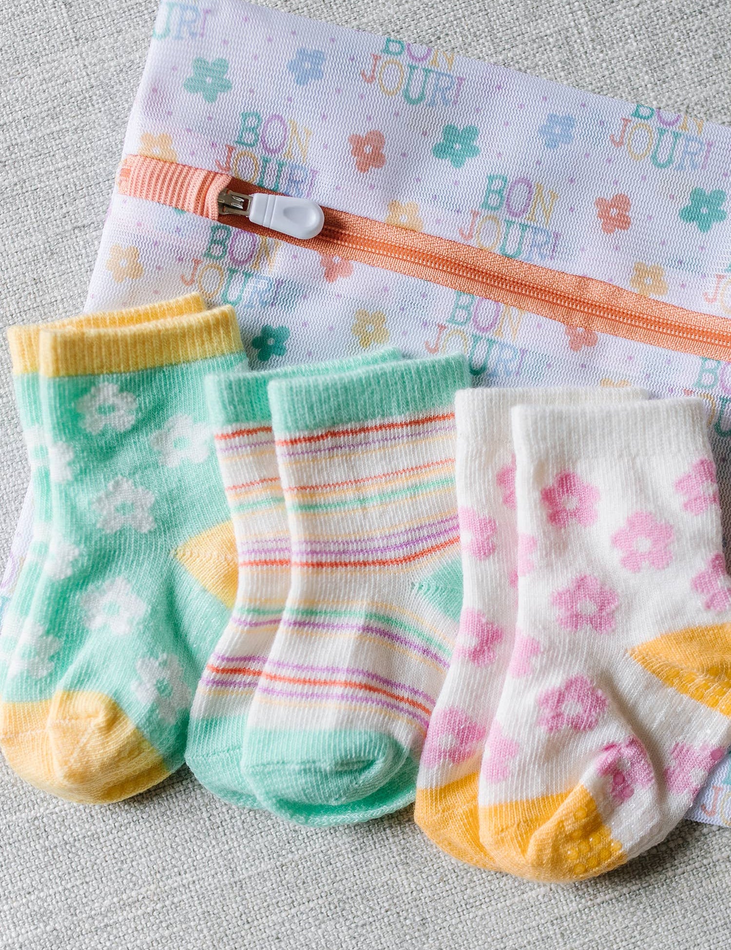 Baby Socks Trio Bonjour Bébé