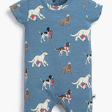 Baby Slub Shorty Romper | Nantucket Pups
