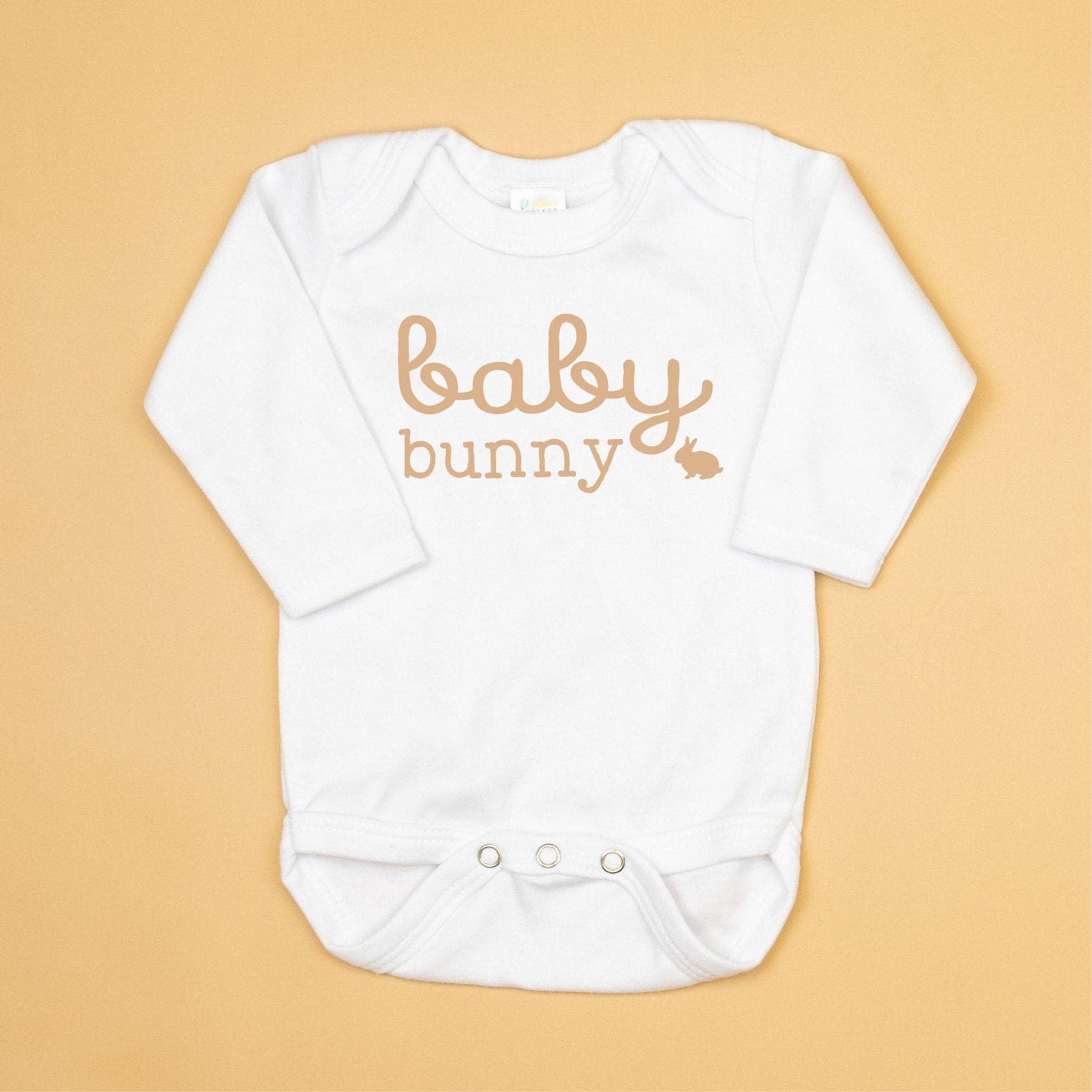 Baby Bunny Onesie | Sand Writing