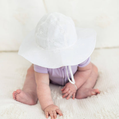 Embroidered Sunhat UPF 50+ Baby & Toddler