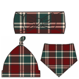 Holiday Plaid Bamboo Accessories