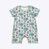 Campfires & Fireflies Romper 0 6mo