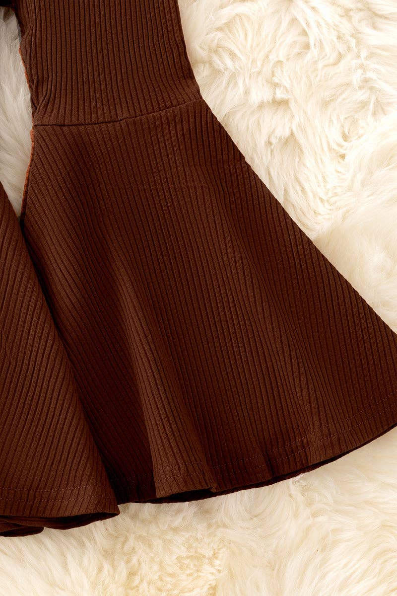Ribbed Bell Bottoms