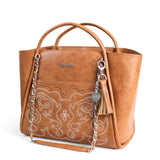 *NEW* Nash Saddle Boss Tote™ - Western Vegan Leather Tote
