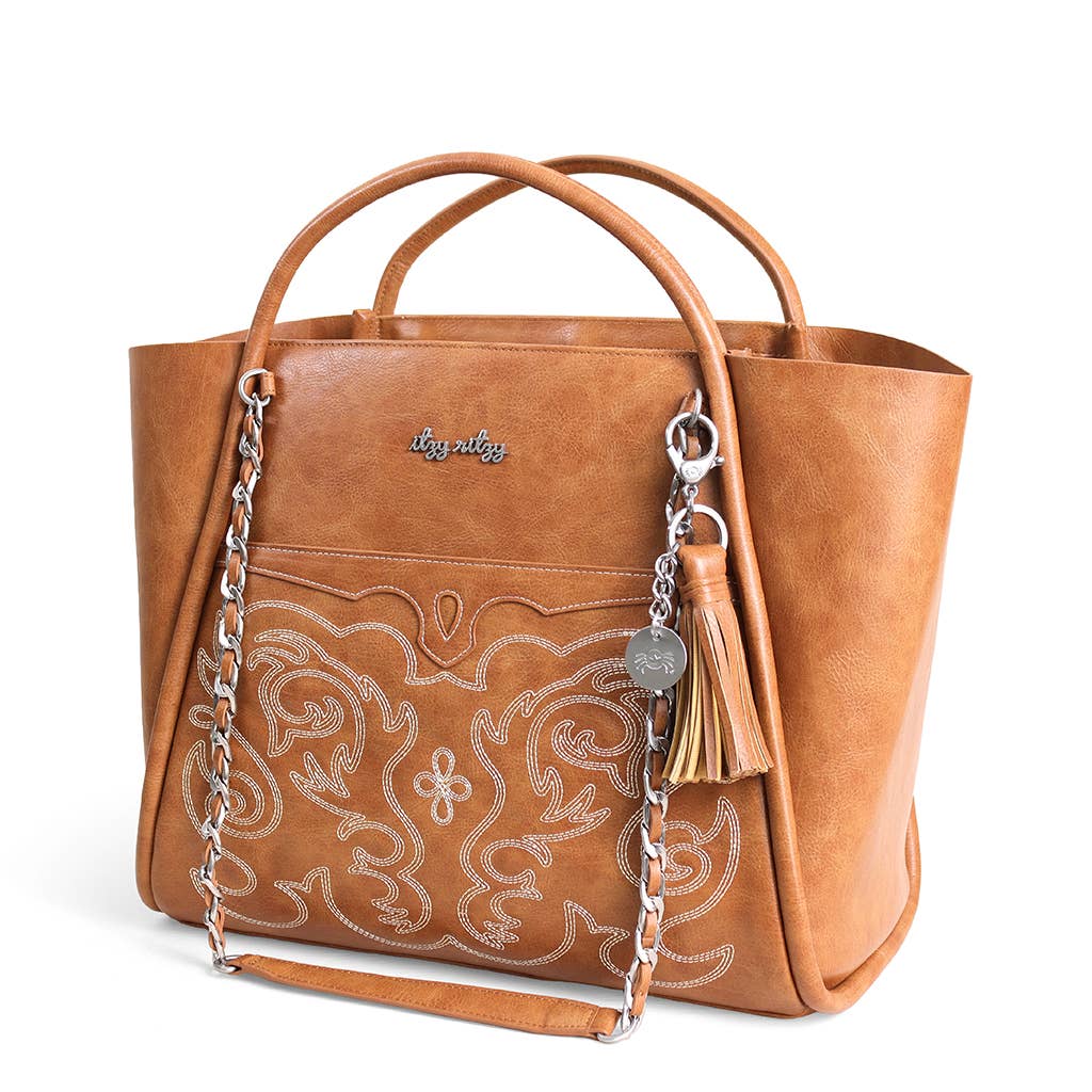 *NEW* Nash Saddle Boss Tote™ - Western Vegan Leather Tote