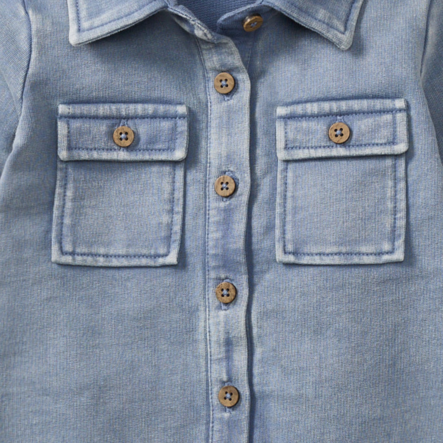 Button Pocket Infant Jumpsuit