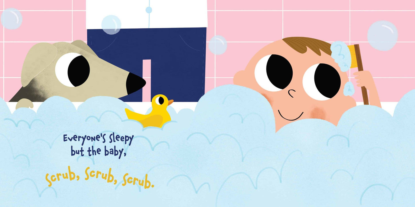 Everyone's Sleepy but the Baby Board Book