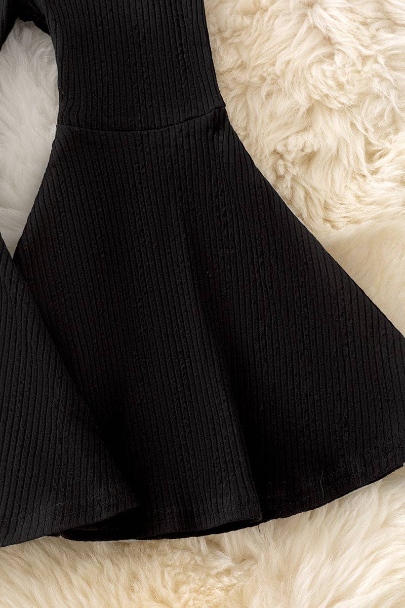 Ribbed Bell Bottoms