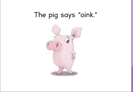 Oink-Oink! Moo! toddler board book