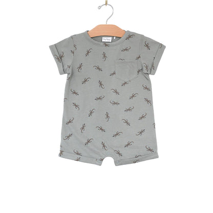 Salamander Pond | 100% Organic Cotton Romper