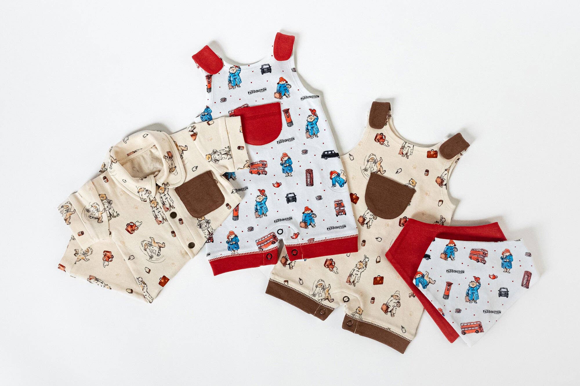 London Paddington™ | Organic Bandana Bib 3-Pack
