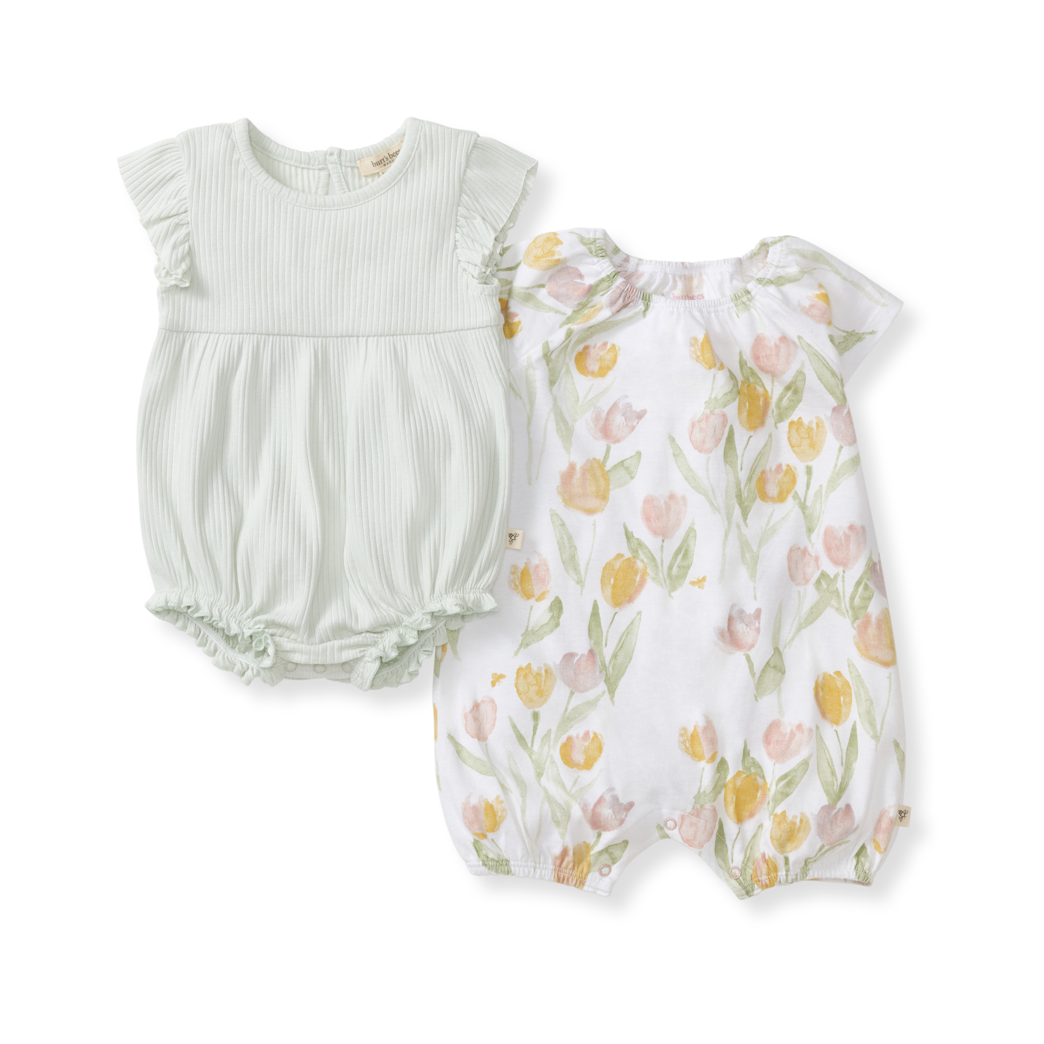 Tulip Field Bubble Rompers