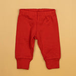 Red Classic Baby Pants NB