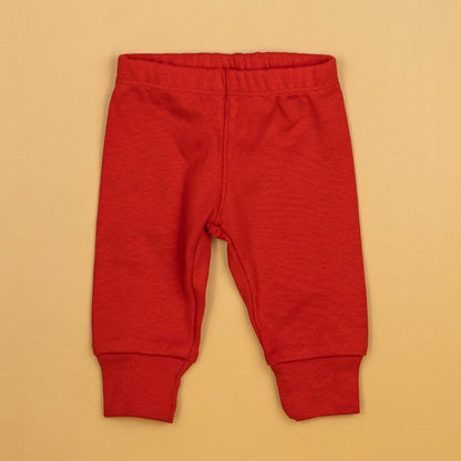 Red Classic Baby Pants