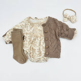 Elodie Long Sleeve Romper Set