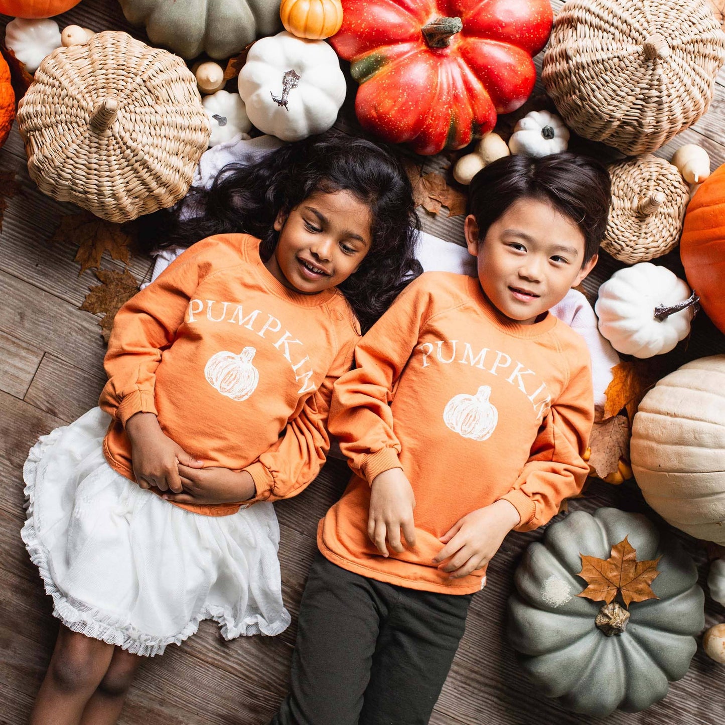 Pumpkin Baby & Toddler Organic Cotton Crewneck