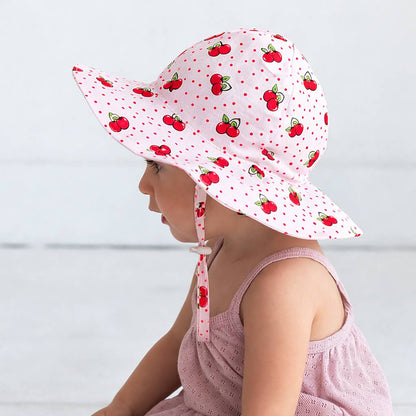 Cherry Sunhat UPF 50+ with Adjustable Breakaway Strap