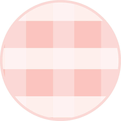 Pink Gingham Ruffle Front One Piece Girls Swimsuit
