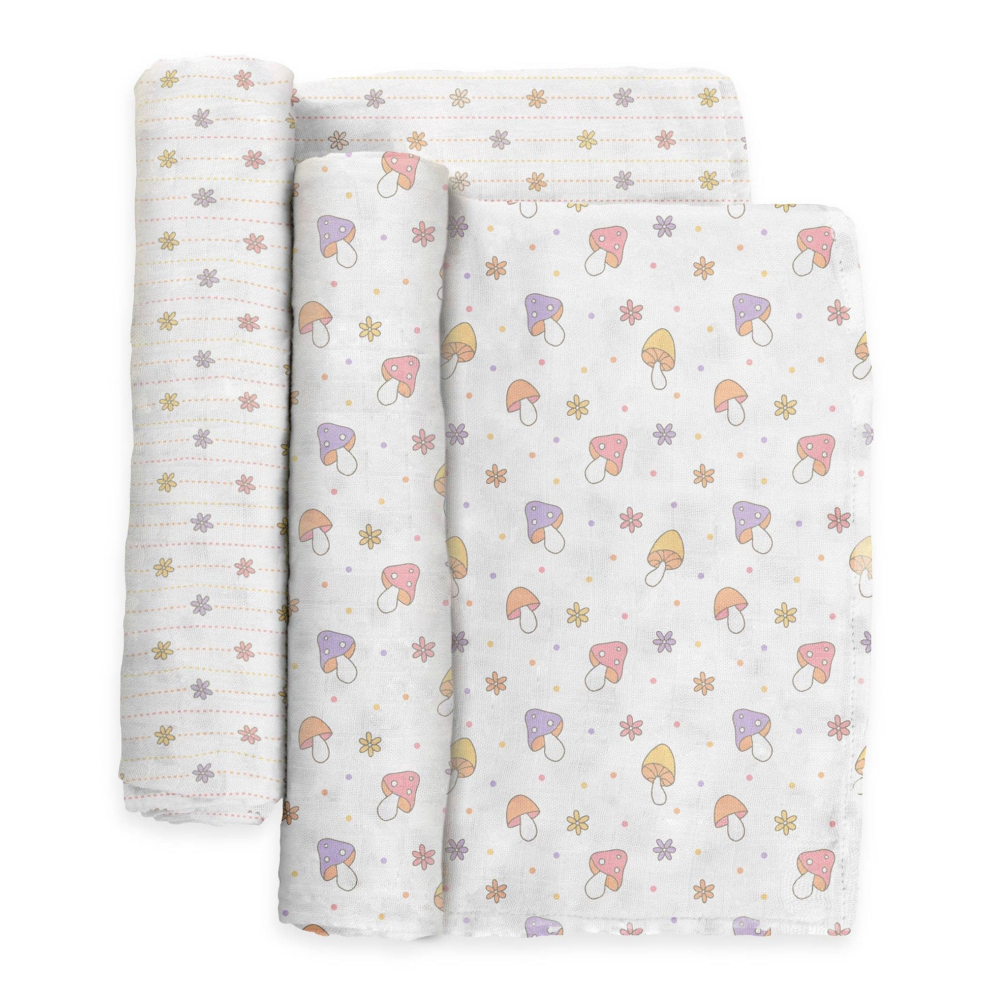 Swaddle Blanket Set Mushy Love