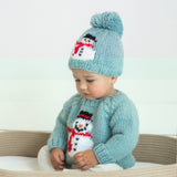 Frosty Snowman Surf Crew Neck Sweater Baby & Toddler