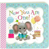 Now You Are One Keepsake Board Book Birthday Card