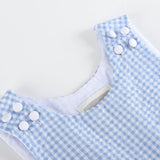 Light Blue Gingham Jon Jons