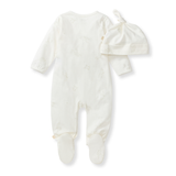 Frog Baby Jumpsuit & Hat Set