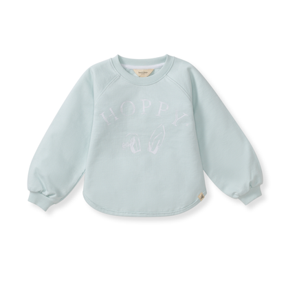 Hoppy Blue Organic Cotton Sweatshirt