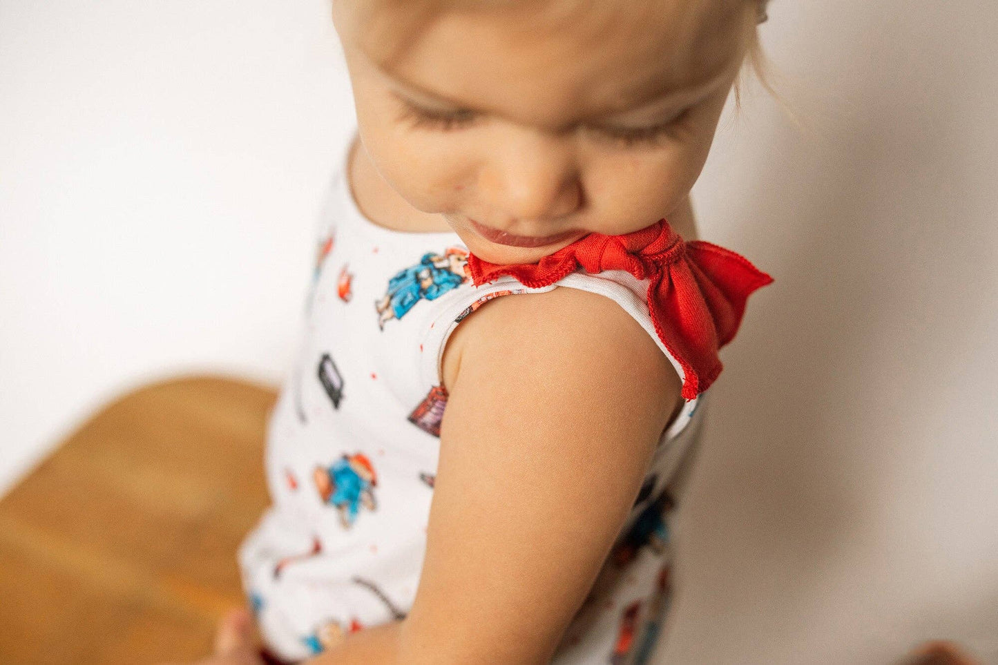 London Paddington™ | Organic Bowtie Shoulder Bodysuit