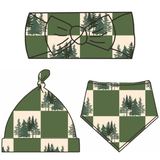 Forest Checker Bamboo Accessories