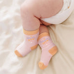 Baby Socks Trio Mushy Love