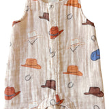 Western / Muslin Shortie Romper