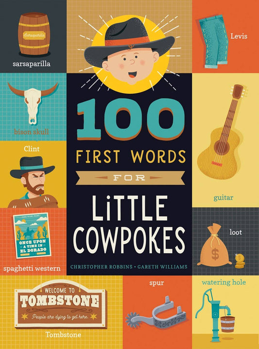 100 First Words for Little Cowpokes Board Book