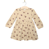 Button Down Dress- Pinecones
