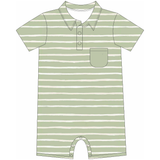 Forest Stripe Bamboo & Cotton Boys Set