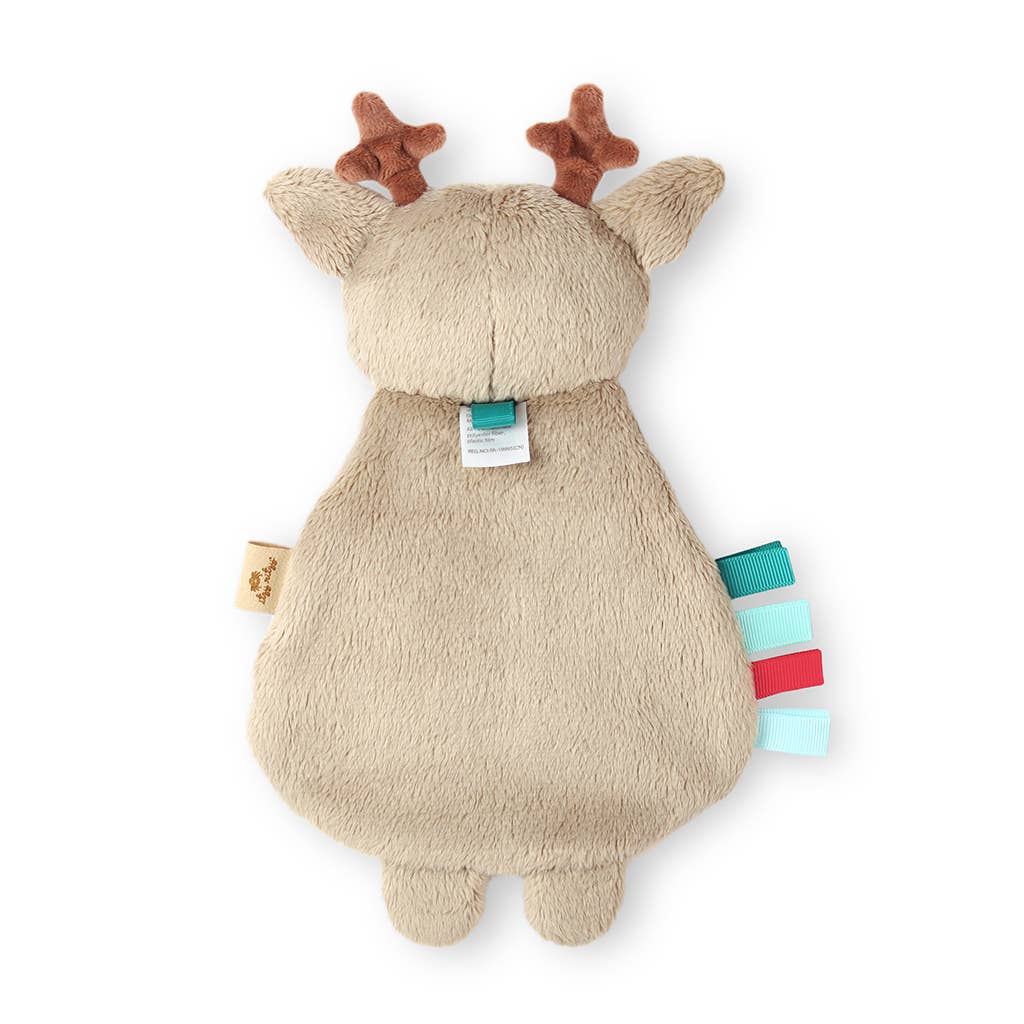 Holiday Itzy Lovey™ Plush + Teether Toy: Bear - Evvie Bean's Baby Boutique