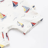 Baby Slub Shorty Romper | Little Skippers