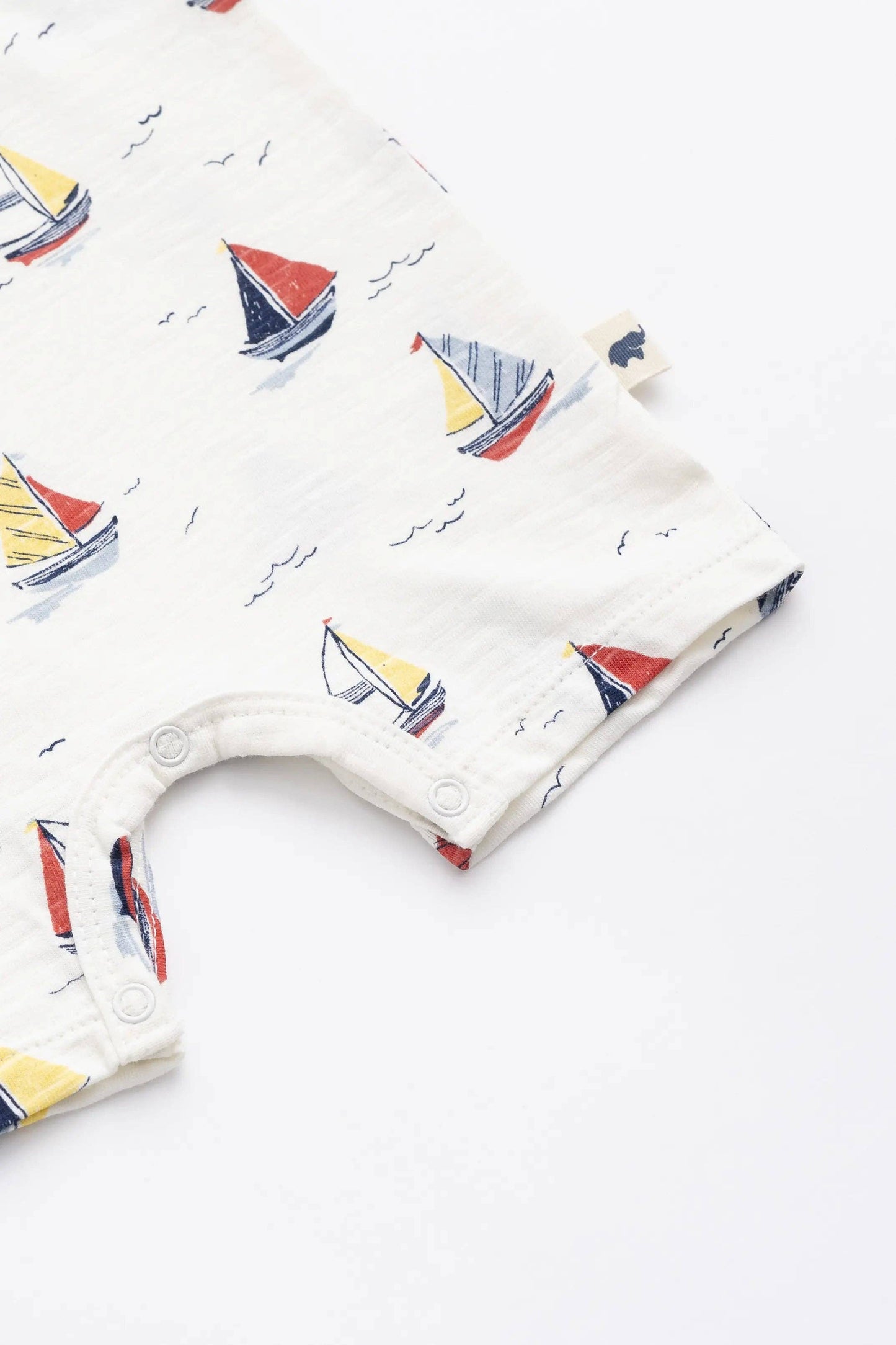 Baby Slub Shorty Romper | Little Skippers