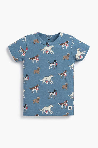 Kids Short Sleeve Crewneck Tee | Nantucket Pups
