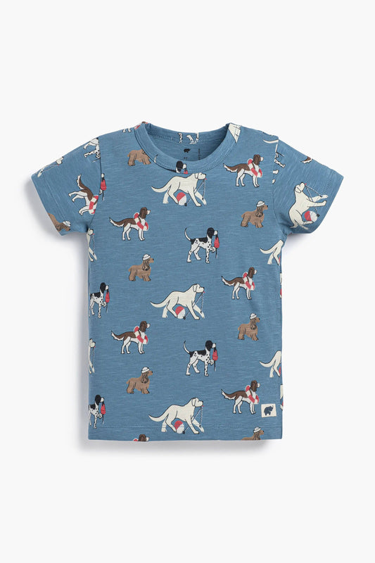 Kids Short Sleeve Crewneck Tee | Nantucket Pups